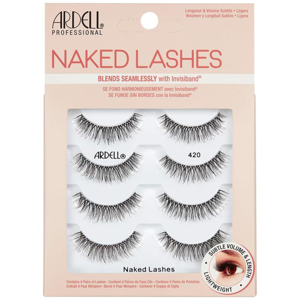 Ardell Naked Lashes #420 4-Pack: Transform Your Look!