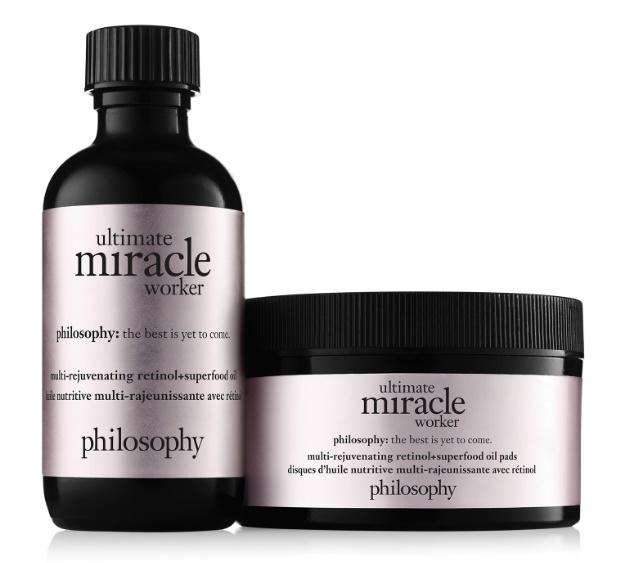 Philosophy Ultimate Miracle Worker: Multi - Rejuvenating Retinol + Superfood Oil Pads (60ct)
