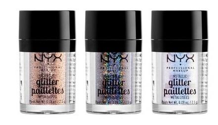 NYX Professional Metallic Glitter - Shimmering Body and Face Art