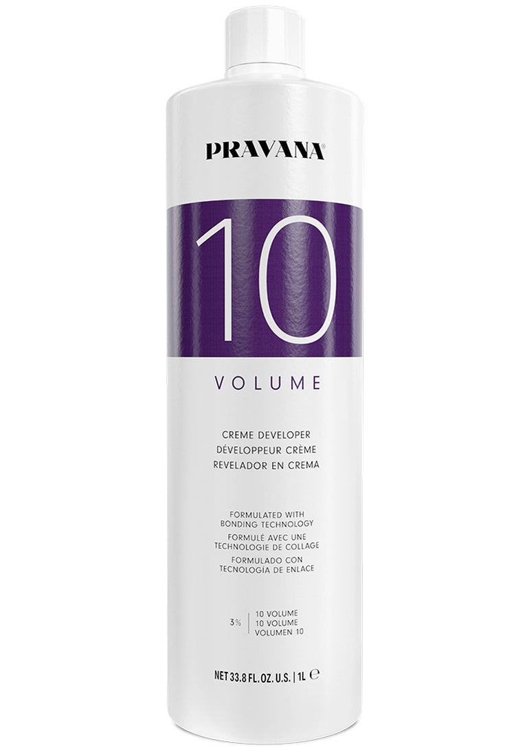 Pravana 10 Volume Creme Developer - 33.8 oz, Your Hair Color's Best Friend!