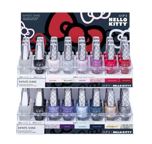 OPI Infinite Shine Hello Kitty Holiday Collection - A Magical Nail Polish Set