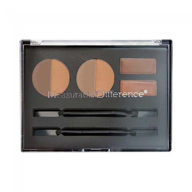Measurable Difference Light/Medium Eyebrow Framing Kit - Achieve Stunning Brows!