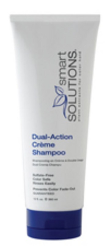 Smart Solutions 12 OZ Dual Action Creme Shampoo - Color-Locking Magic!