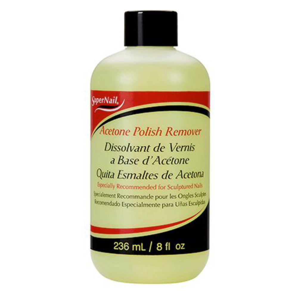 Super Nail 8 oz Acetone Polish Remover - Your Ultimate Nail Care Solution!