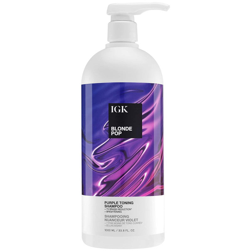 IGK Blonde Pop: The Ultimate Purple Shampoo for Stunning Blondes