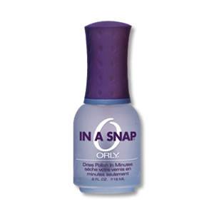 ORLY In A Snap 0.6 OZ Nail Finish - Fast-Drying Magic!