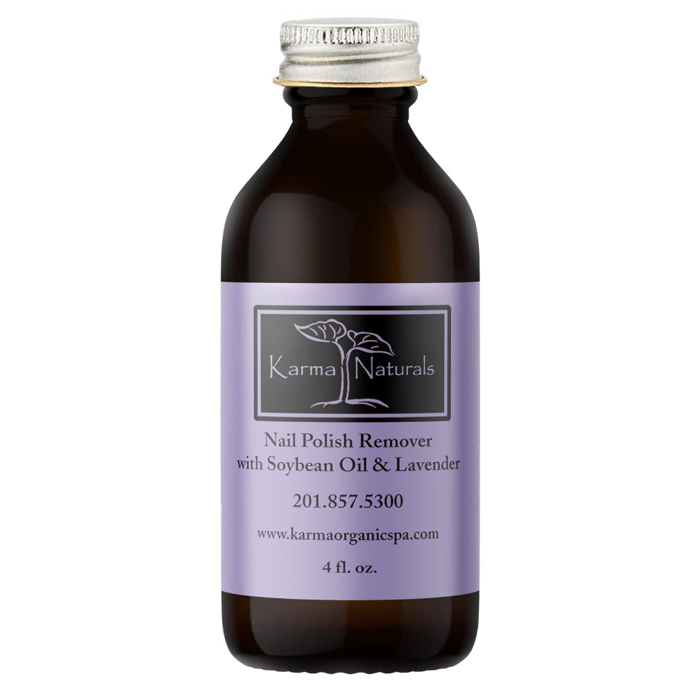 Karma Naturals 4 oz Nourishing Nail Polish Remover