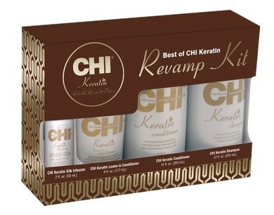CHI Keratin Revamp Kit: The Ultimate 4-Piece Hair Care Solution