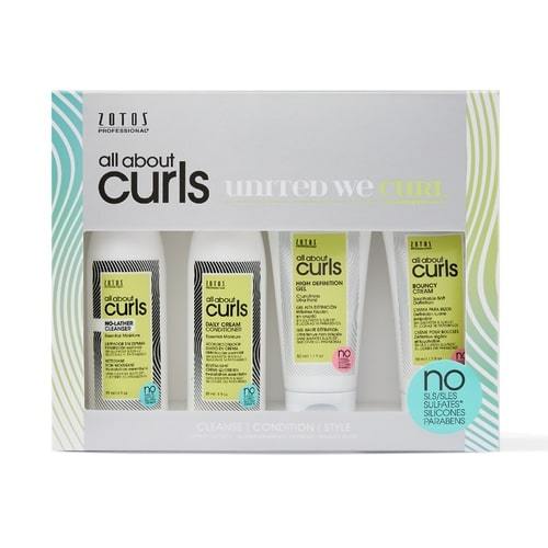 Zotos All About Curls 4-Piece Starter Kit - Unleash Your Curls!