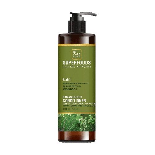 Be.Care.Love Superfoods Kale Detox Conditioner: Revitalize Your Hair! 12 oz