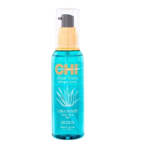 CHI Curls Defined: Aloe Vera & Agave Nectar Aloe Vera Oil 3 oz - Transform Your Curls!
