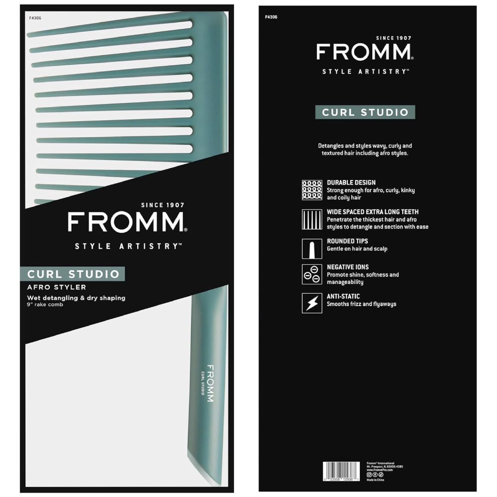 Fromm Curl Studio's Magical Afro Styler Rake Comb
