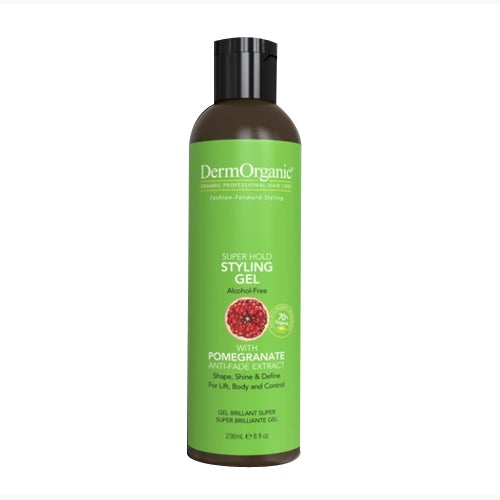 Dermorganic 8 oz Firm Hold Styling Gel: Transform Your Hair!