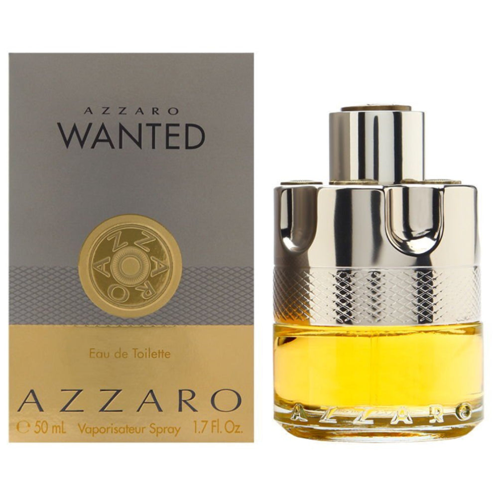 Azzaro Wanted Men's Eau De Toilette Spray - 1.7 oz, The Ultimate Fragrance for Bold Men