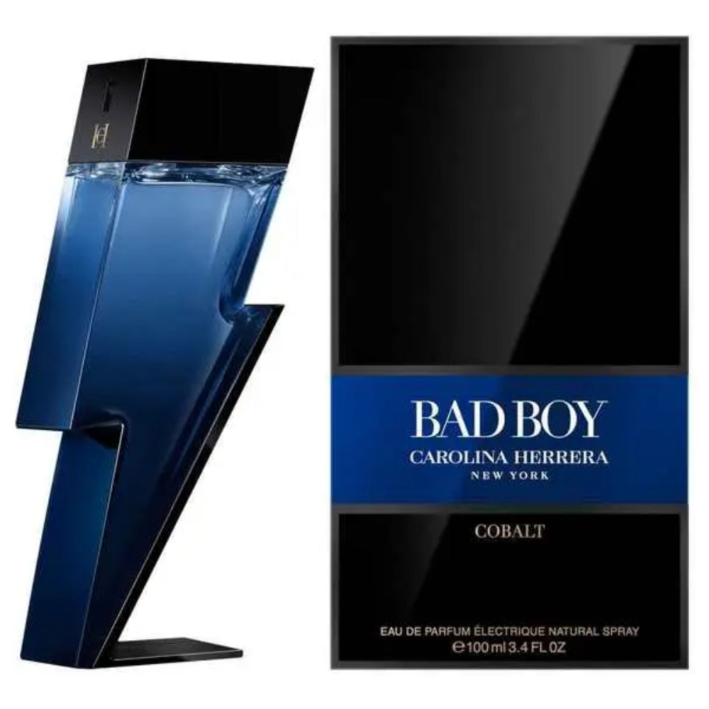 Carolina Herrera Bad Boy Cobalt - An Electrifying Eau De Parfum Spray