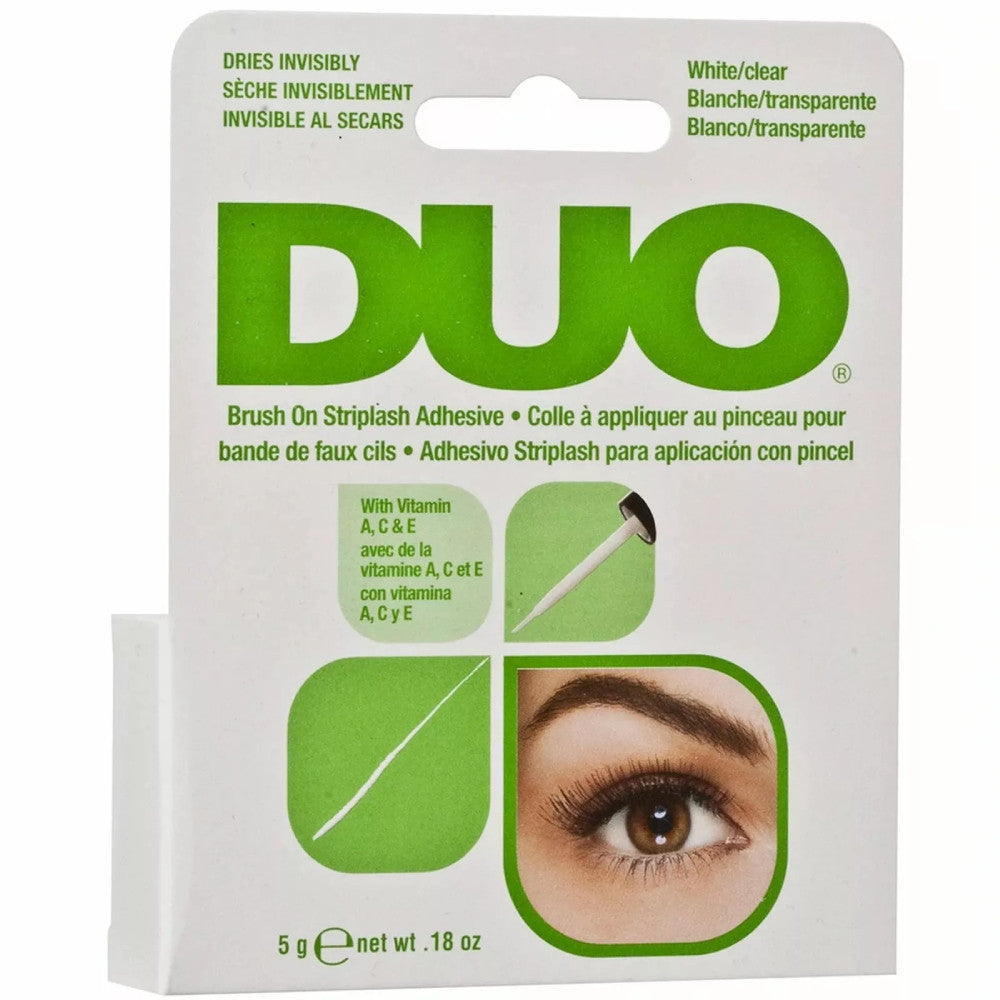 Ardell Duo Brush-On Strip Eyelash Adhesive - Clear 0.18 oz