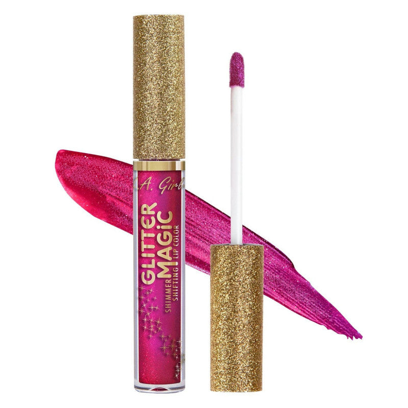 LA Girl Magical Glitter Lip Color: Sparkle Transformation