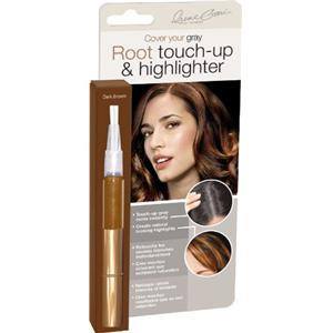 IRENE GARI Dark Brown Root Touch-Up & Highlighter - 0.07 OZ: Cover Your Grays Now!