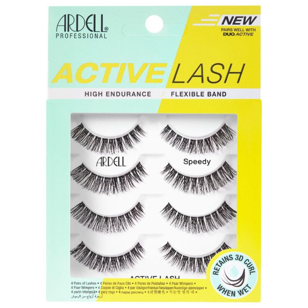 Ardell Active Speedy 4-Pack: Your Ultimate Fitness Eyelash Solution