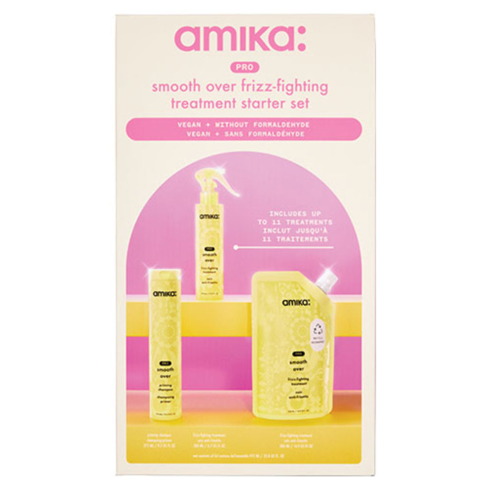 Amika Pro Smooth Over Starter Set - Transform Your Hair Now!