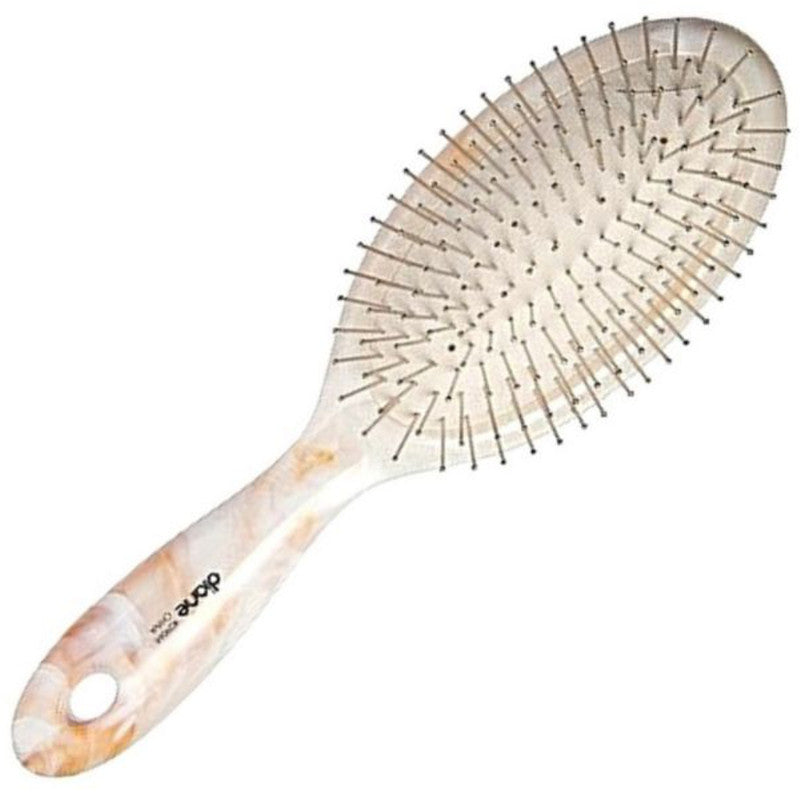 Diane's Enchanting Shell Oval Steel Pin Brush