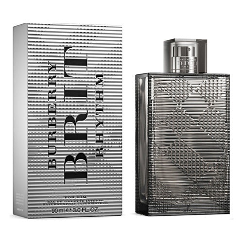 Burberry Brit Rhythm Intense: Energizing Men's Eau De Toilette Spray - 3.0 oz