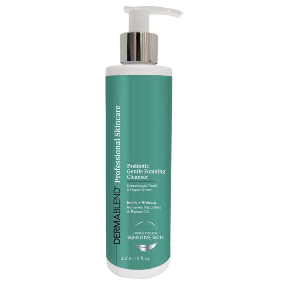 Dermablend 8 oz Prebiotic Gentle Foaming Cleanser - Ideal for Sensitive Skin