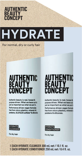 Authentic Beauty Concept Hydrate Holiday Duo: Transform Your Hair This Holiday!