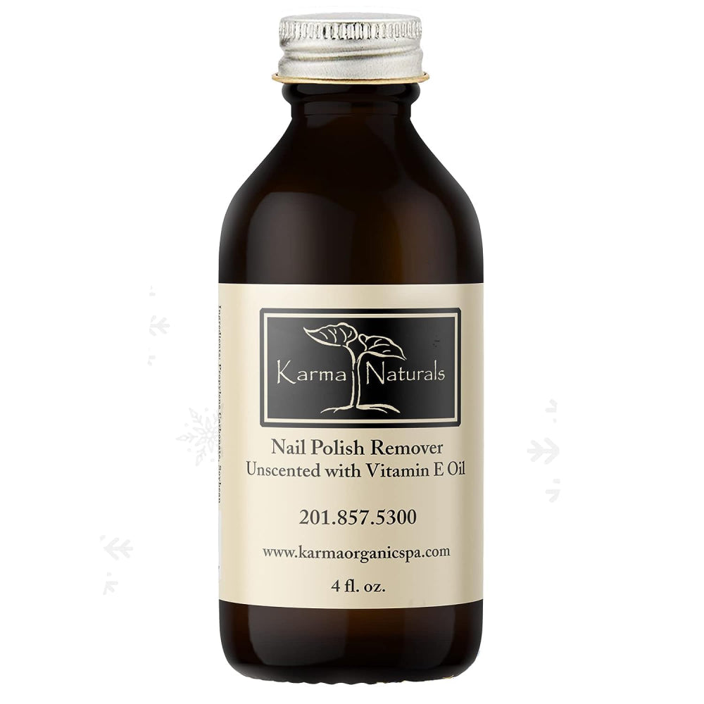 Karma Naturals 4 oz Nourishing Nail Polish Remover