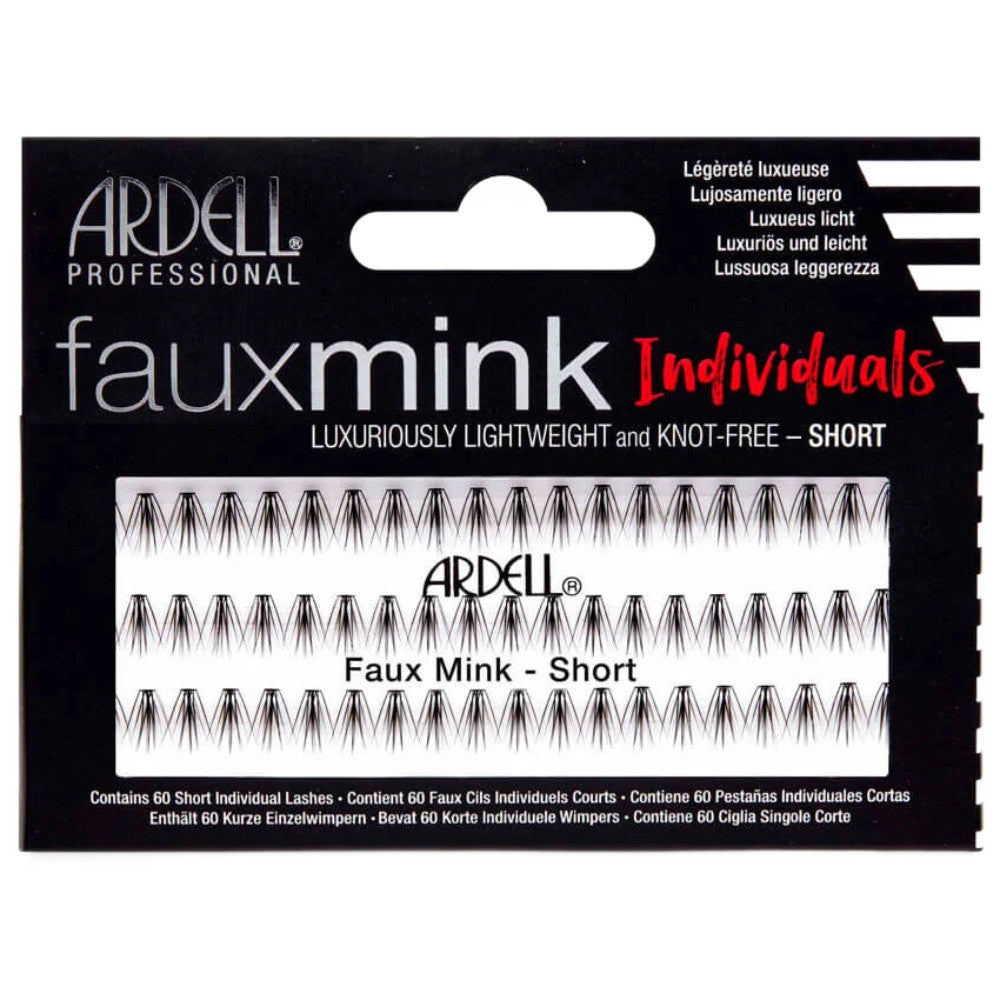 Ardell Short Faux Mink Individual Lashes - The Ultimate Luxury!