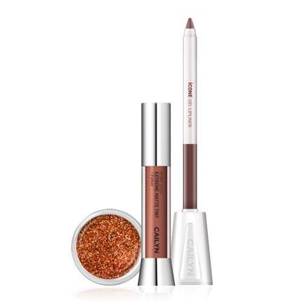 Cailyn Cosmetics Stunning Matte To Glitter Lip Trio - Transform Your Look Now!