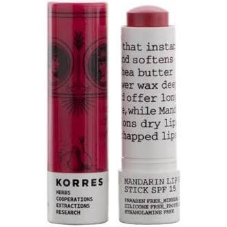 Korres Mandarin Lip Butter Stick - 0.17 oz: A Tasty Treat for Your Lips!