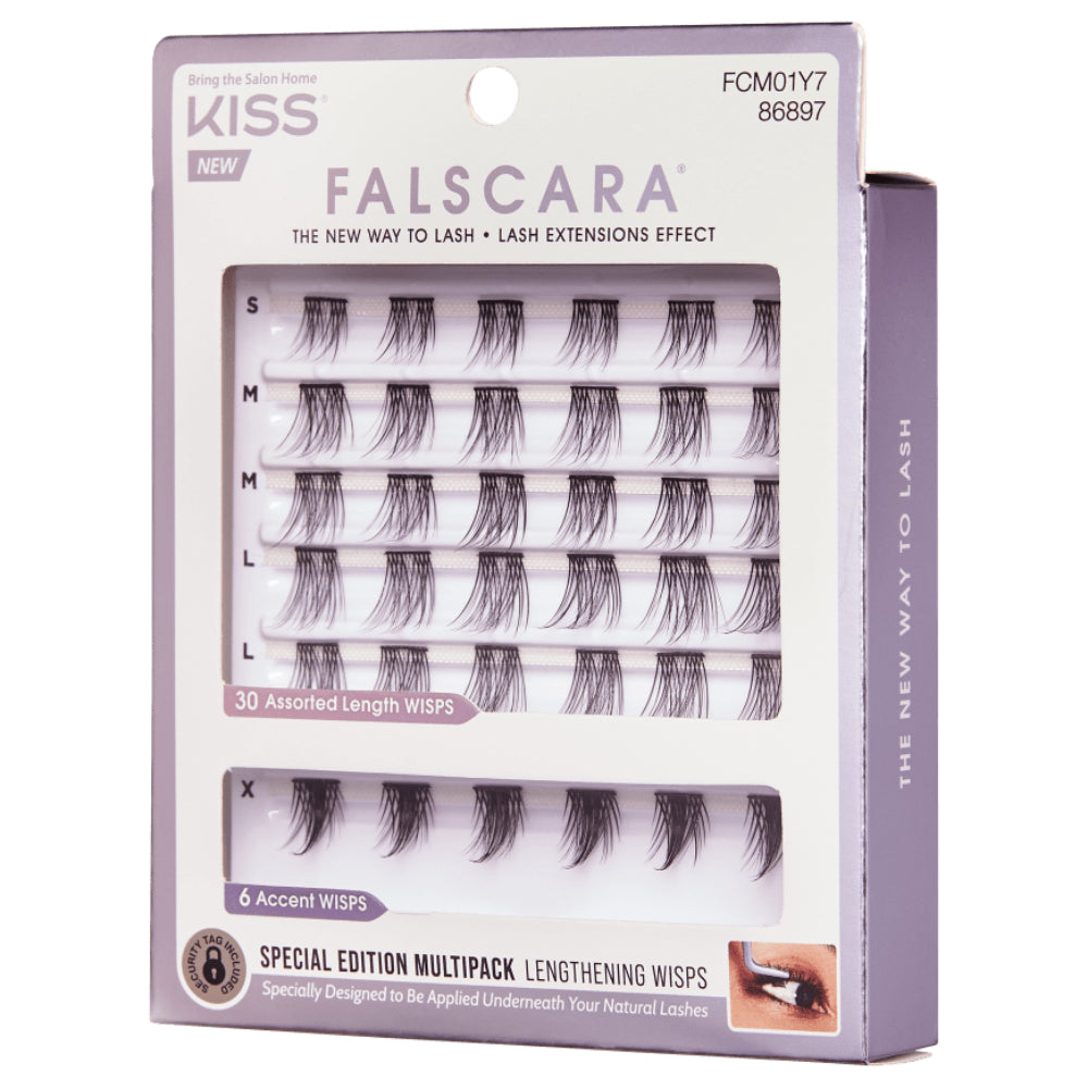 Kiss Falscara Eyelash-Wisps Multi Accents 01: Lengthen Your Lashes with Style!