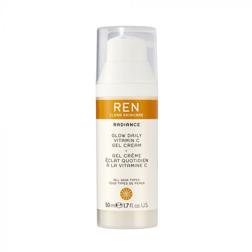 Ren Clean Skincare: Glow Daily Vitamin C Gel Cream - 1.7 oz Radiant Hydration