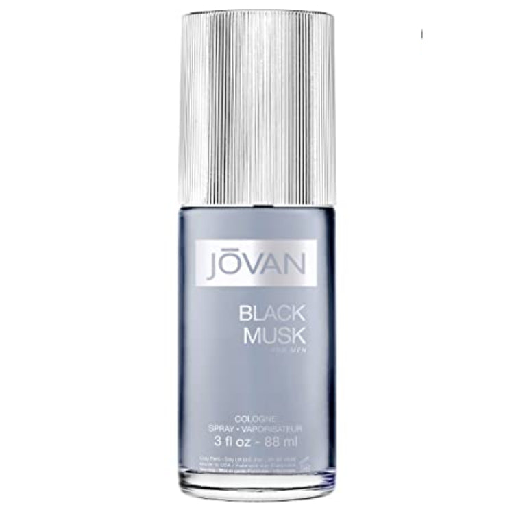 Jovan Black Musk Men's Enchanting Eau De Cologne Spray - 3.0 oz
