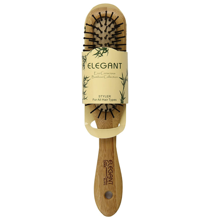 Elegant Bamboo Hair Styler-Pin Brush #972