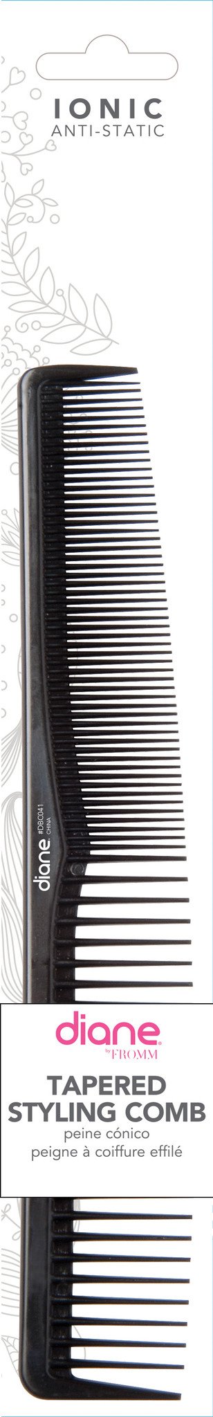 Diane's Enchanting Ionic Tapered Styling Comb