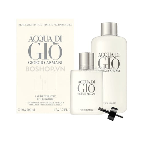 Indulge in Giorgio Armani Acqua Di Gio Men's 2-pc Gift Set Worth $198!