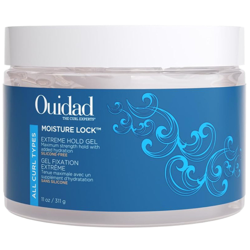 Ouidad Moisture Lock Extreme Hold Gel - 11 oz: Transform Your Curls!