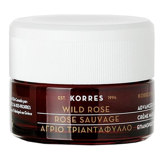Korres Wild Rose Advanced Sleep Facial - 1.35 oz: Transform Your Sleep into Beauty!