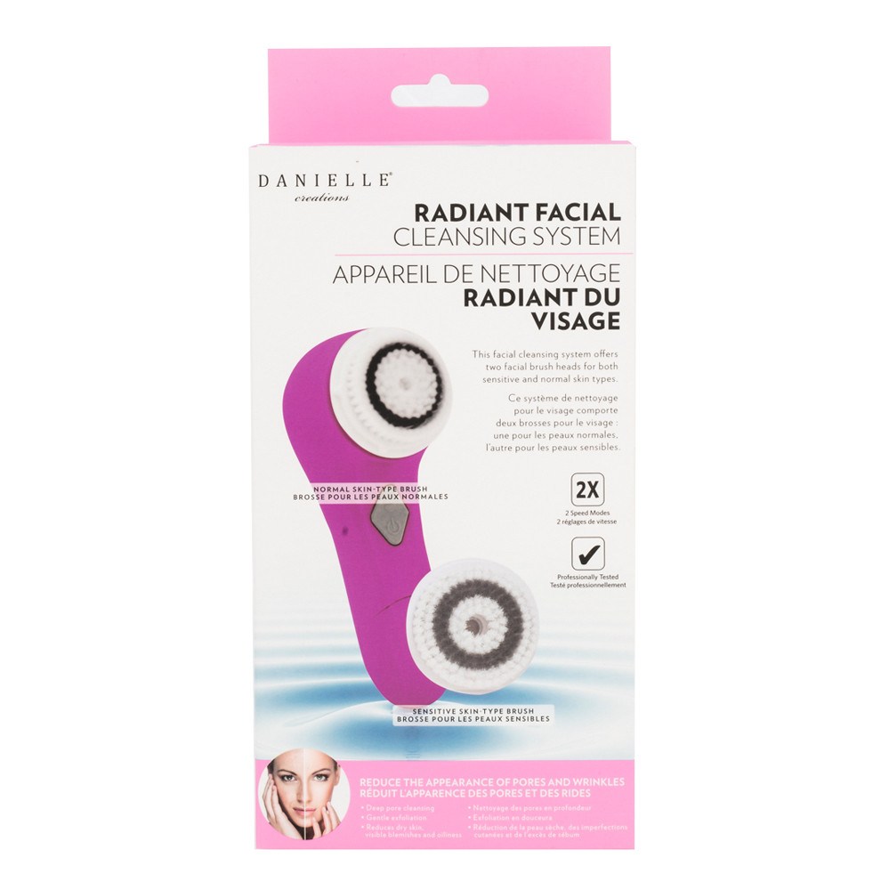 Danielle Pink Radiant Facial Cleansing System - Transform Your Skin!