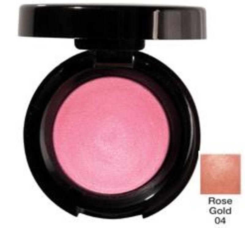 I Beauty Baked Marbelized Blush - Stunning Rose Gold