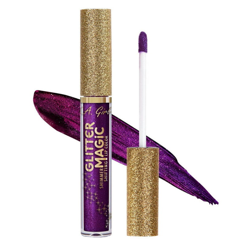 LA Girl Magical Glitter Lip Color: Sparkle Transformation