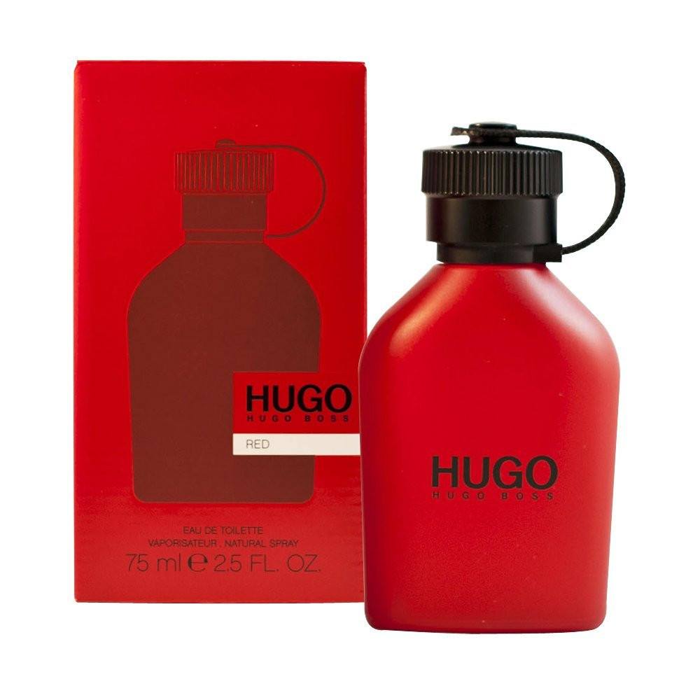 Hugo Boss Red Men's Eau De Toilette Spray - 2.5 oz, Unleash Your Daring Side!