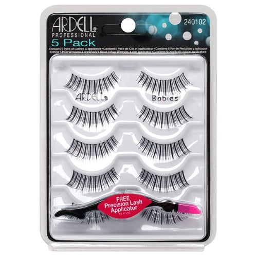 Ardell 5-Pack Natural Babies Black Lashes - Unleash Your Natural Beauty!