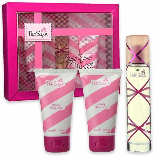 Aquolina Pink Sugar Women's 3-Piece Gift Set - A Fragrant Delight!