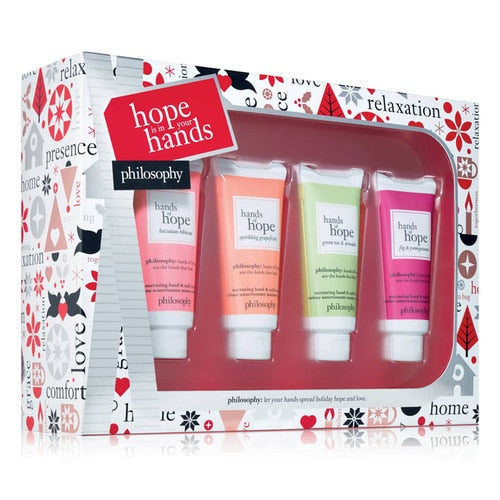 Philosophy's Magical 4-pc Christmas Hand Care Set: Hope in Your Hands!