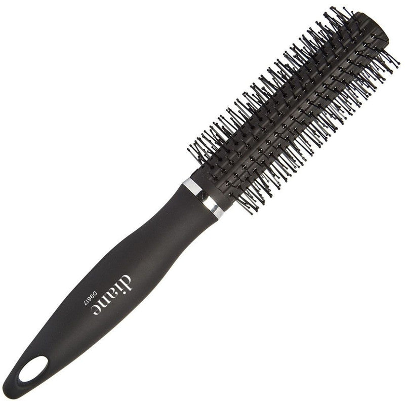 Diane Charcoal Soft Touch 3/4-Inch Round Brush - Elevate Your Hair!