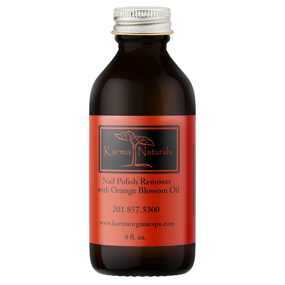 Karma Naturals 4 oz Nourishing Nail Polish Remover