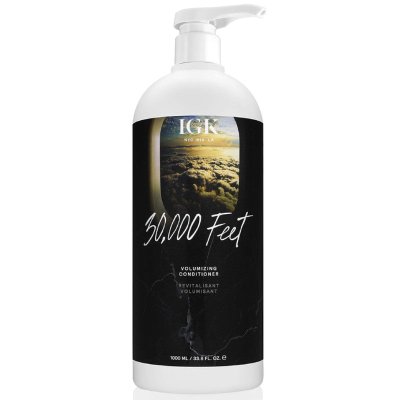 IGK 30,000 ft Volume Conditioner - 33.8 oz - Transform Your Fine Hair!
